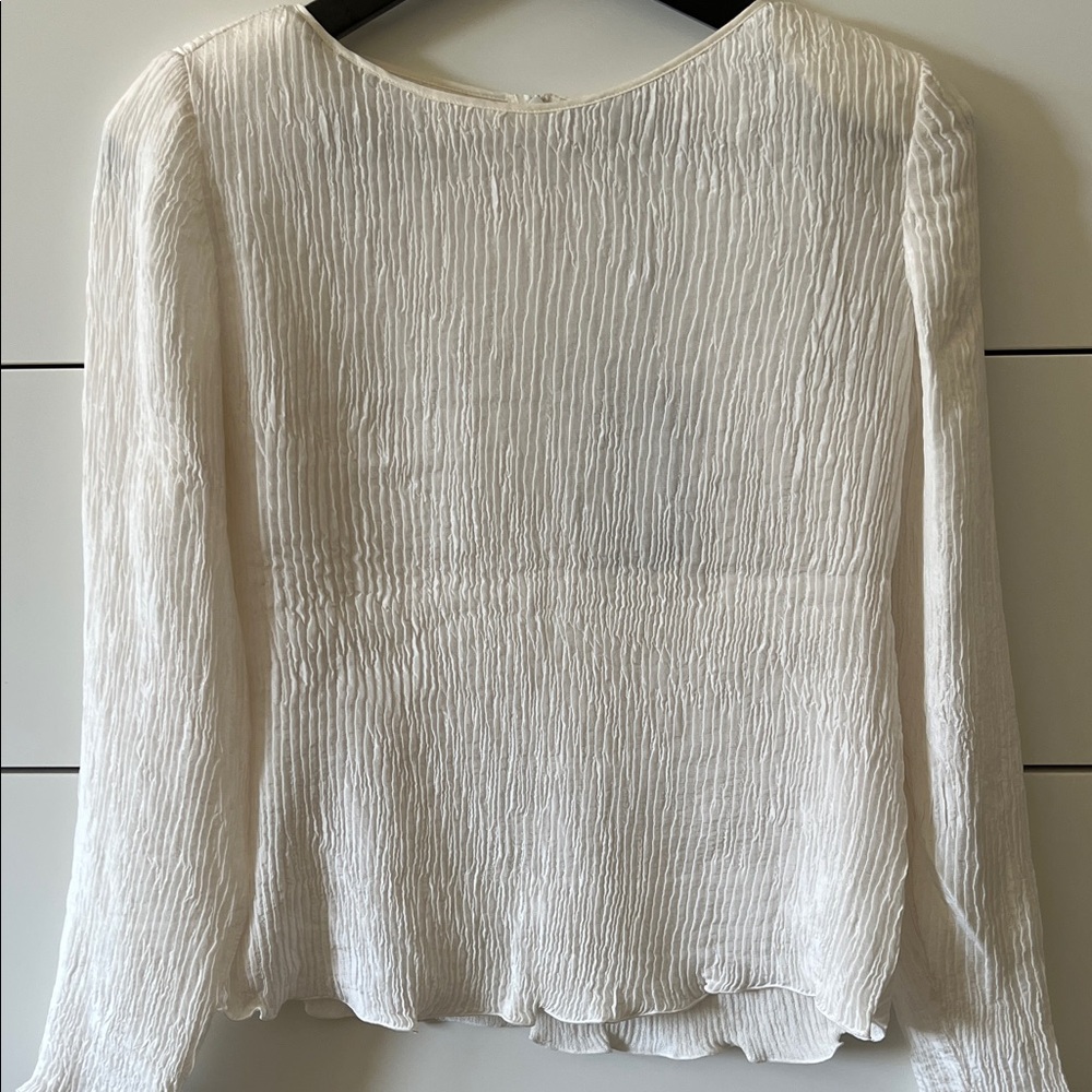 NWT Giorgio Armani Women's Silk Top